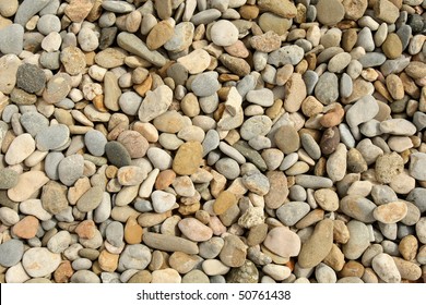 Background Made Of River Stones