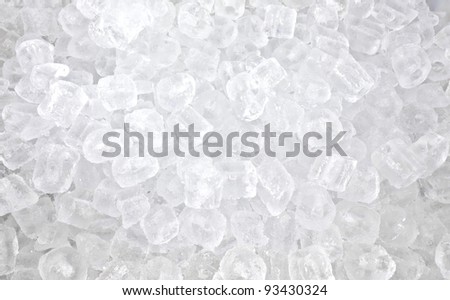 background with many ice cubes