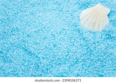 背景素材　砂浜のあるビーチのイメージ
Background material: Image of a sandy beach
