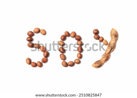 Background material for the letters 