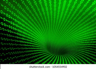 Background matrix style.Green is dominant color.