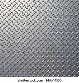 Background of metal  plate in silver color