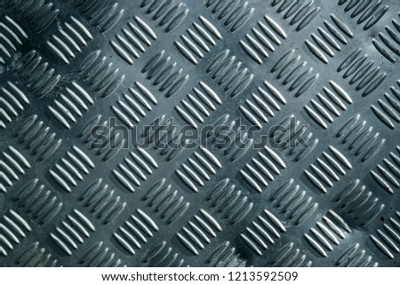 Background of metal with repetitive patten.