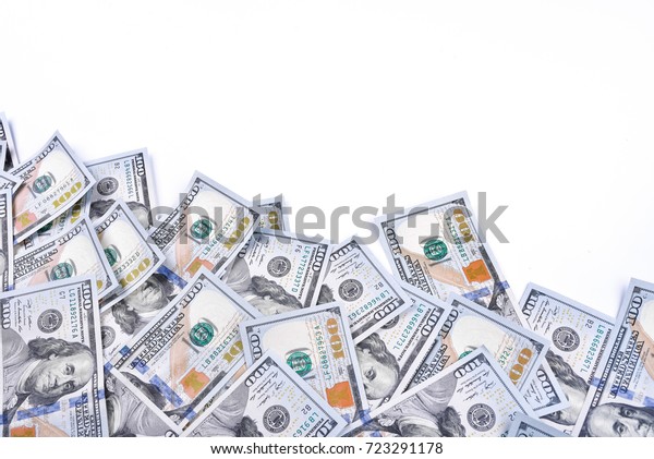 Background Money American Hundred Dollar Bills Stock Photo - 