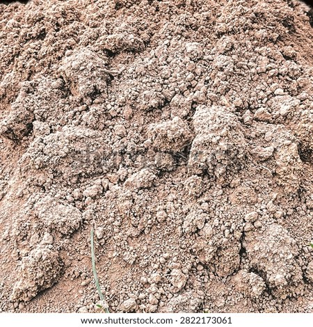 A background of muck earth
