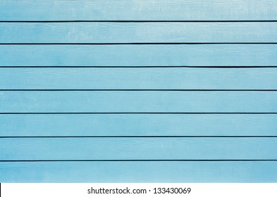 The Background Of New Blue Painted Wood