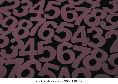 Background of numbers or seamless pattern with numbers.