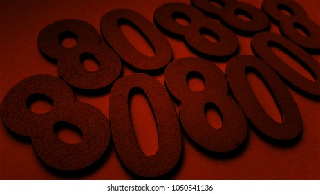 Background of numbers. from zero to nine. Background with numbers. Numbers texture