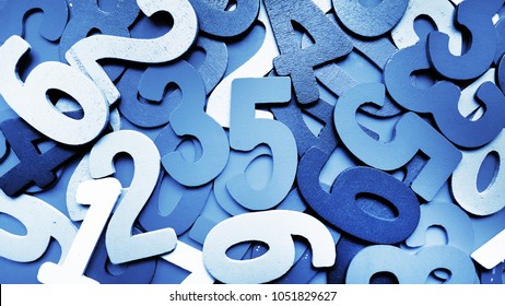 Background of numbers. from zero to nine. Background with numbers. Numbers texture