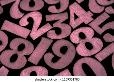 Background of numbers. from zero to nine. Background with numbers. Numbers texture.