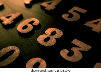 Background of numbers. from zero to nine. Background with numbers. Numbers texture.