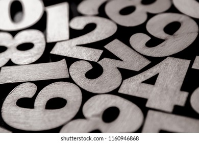 Background of numbers. from zero to nine. Background with numbers. Numbers texture
