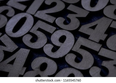 Background of numbers. from zero to nine. Background with numbers. Numbers texture.