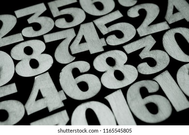 Background of numbers. from zero to nine. Background with numbers. Numbers texture.