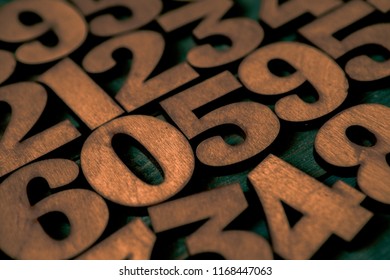 Background of numbers. from zero to nine. Background with numbers. Numbers texture