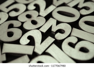 Background of numbers. from zero to nine. Background with numbers. Numbers texture