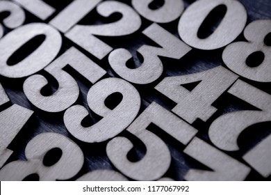 Background of numbers. from zero to nine. Background with numbers. Numbers texture