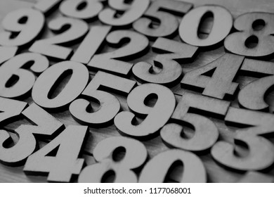 Background of numbers. from zero to nine. Background with numbers. Numbers texture