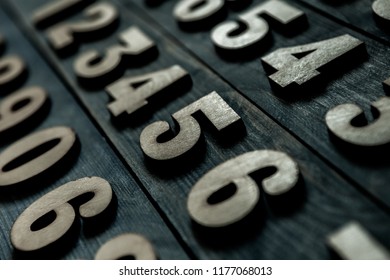 Background of numbers. from zero to nine. Background with numbers. Numbers texture