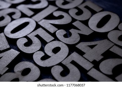 Background of numbers. from zero to nine. Background with numbers. Numbers texture