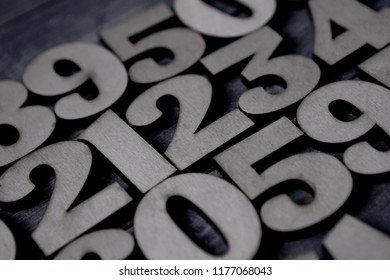 Background of numbers. from zero to nine. Background with numbers. Numbers texture