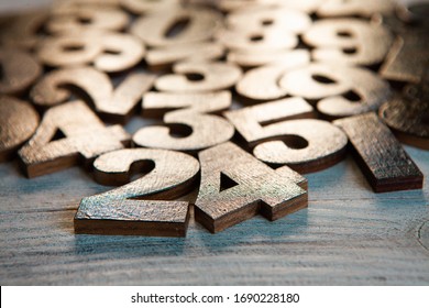 Background of numbers. from zero to nine. Numbers texture. Finance data concept. Matematic. Seamless pattern with numbers. financial crisis concept. Business success. 