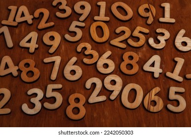 Background of numbers. from zero to nine. Numbers texture. Finance data concept. Mathematic. Seamless pattern with numbers. financial crisis concept. Business success.