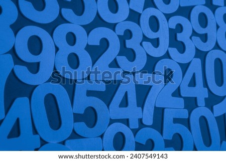 Background of numbers. from zero to nine. Numbers texture. Finance data concept. Matematic. Seamless pattern with numbers. financial crisis concept. 