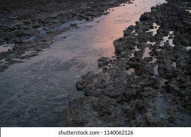 Background Ocean Sunset