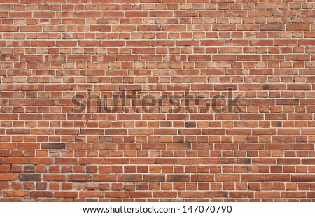 Background of old vintage brick wall ストックフォト © 