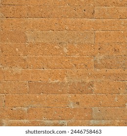 background orange brick wall realistic 