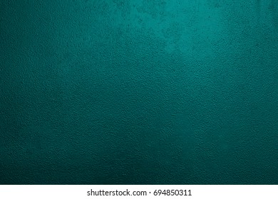 Background of a painted green iron metal sheet iron texture