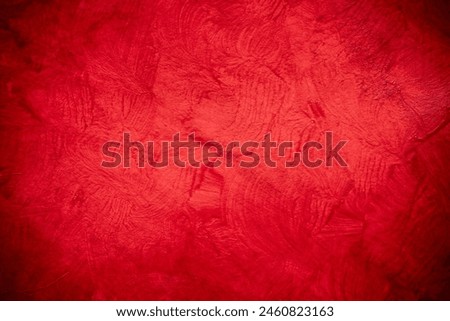 Background painted with red paint