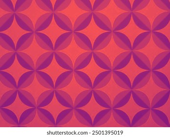 Background of a pattern in 1970s style