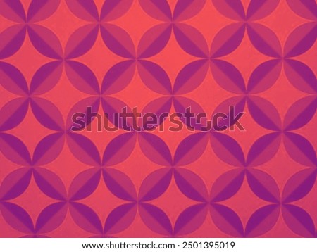 Background of a pattern in 1970s style