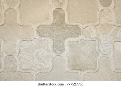 Background pattern textured tile wallpaper.