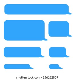 Blank Text Message Bubble - Dog Tied