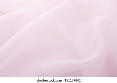 Background Of Pink Organza