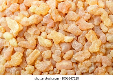 Background Of Pure Frankincense Resin, Top View