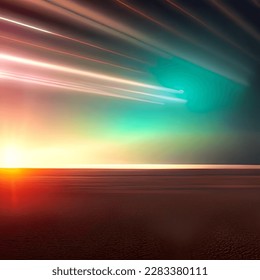background with rays in the word