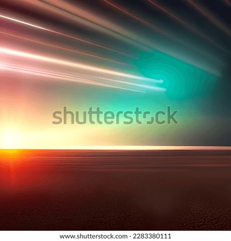 background with rays in the word