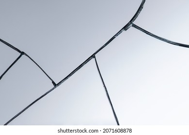 Background Of Realistic Cracked Mirror