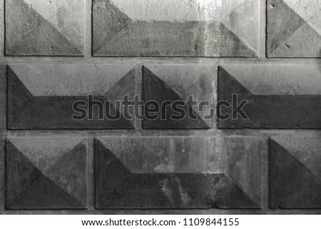 background of rectangles. facet. gray architectural background