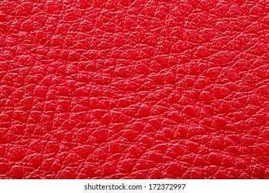 background of red leather - Shutterstock ID 172372997