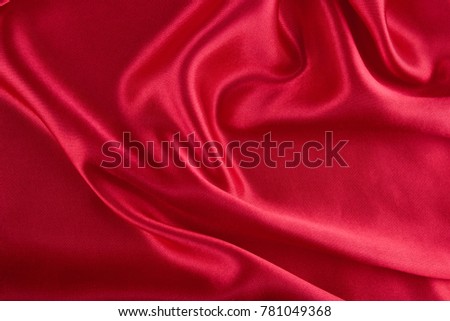 background red satin