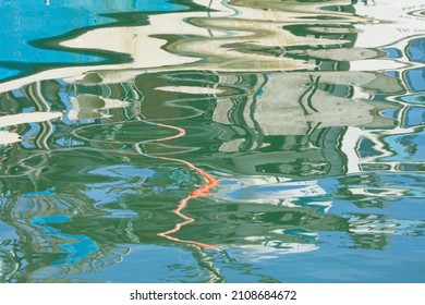 Background of reflection on water