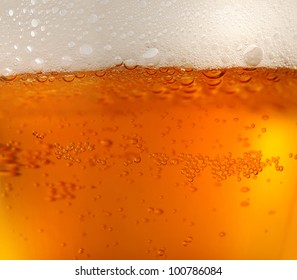 Background Of Refreshing Beer / Texture