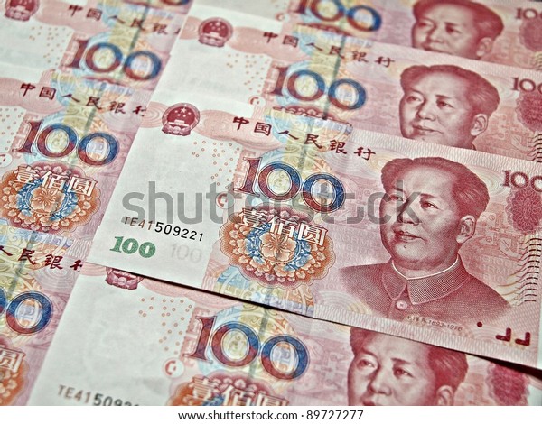 Background Resources China Currency Banknotes 100 Stock Photo 89727277 ...