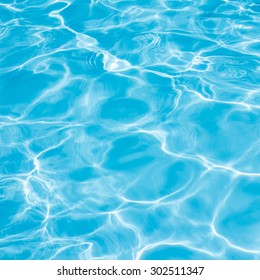 Ripple Water Swimming Pool Sun Reflection Stock Photo 386779396 ...