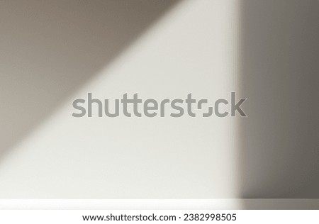Background shadow Wall Studio with light Cement floor Surface Texture Background